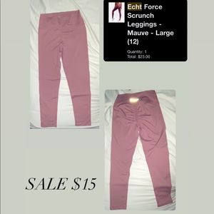 Echt scrunch workout leggings